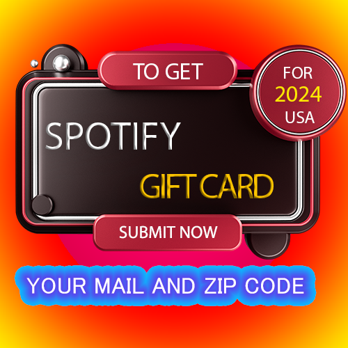 New spotify Gift Card For USA